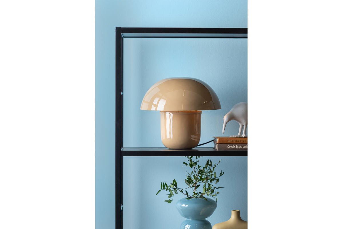 Stolná lampa Fungi - dizajnové svietidlo z železa v tvare huby