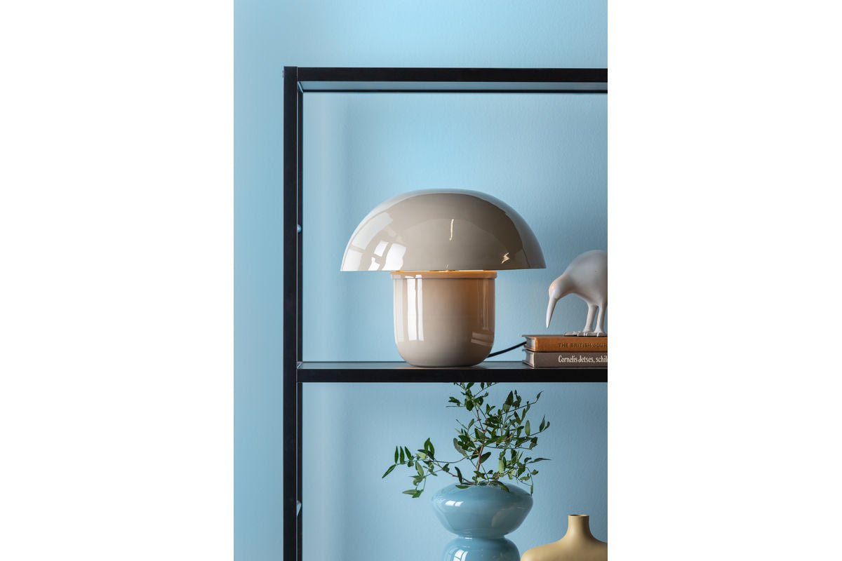 Stolná lampa Fungi - dizajnové svietidlo z železa v tvare huby