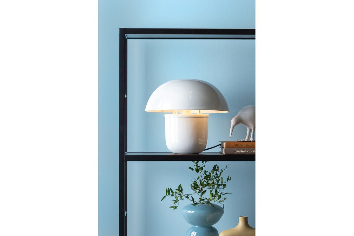 Stolná lampa Fungi - dizajnové svietidlo z železa v tvare huby