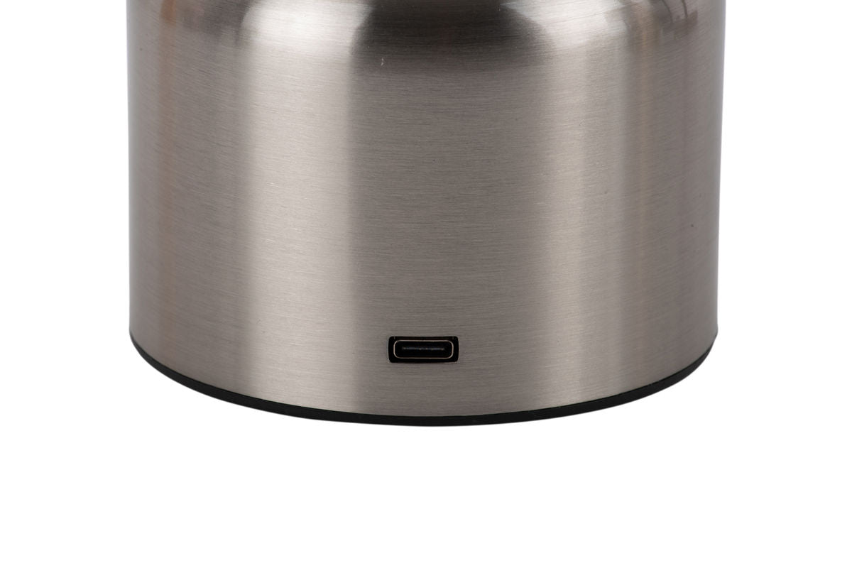 Stolná lampa Budapest - dizajnová lampa z železa s LED