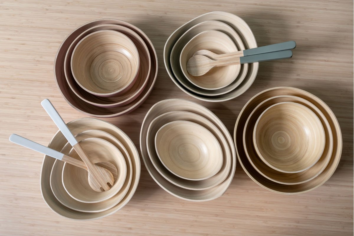 Miska Clarioné – vyrobená z bambusu (sada 3 kusov)