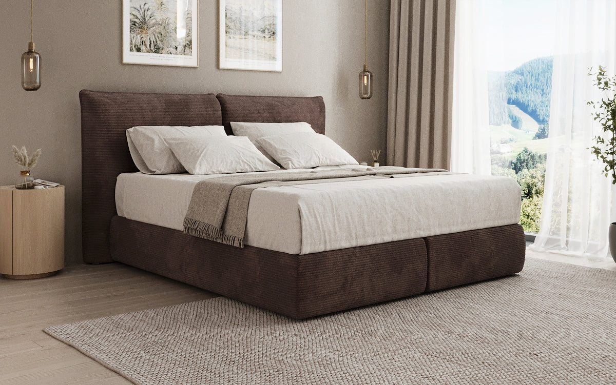 Boxspring posteľ Pillo v Mančesteri