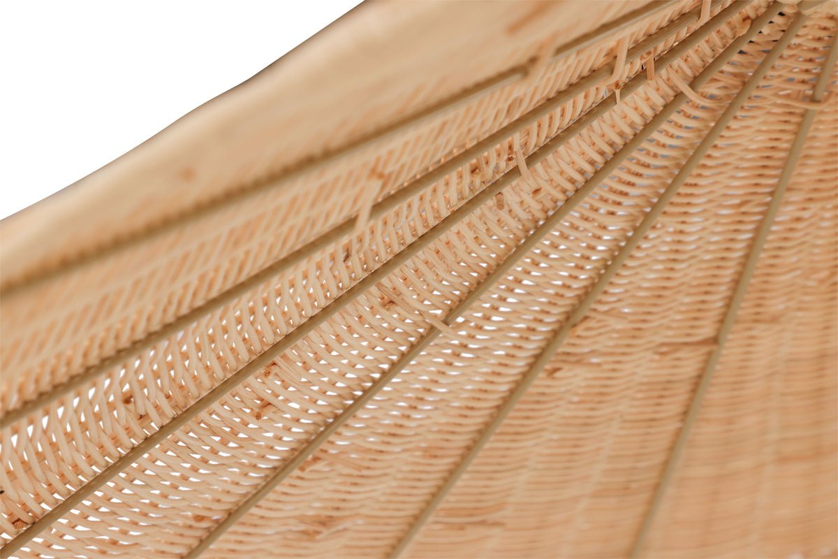 Závesné svietidlo „Messina“ – Pútavý doplnok z ratanu