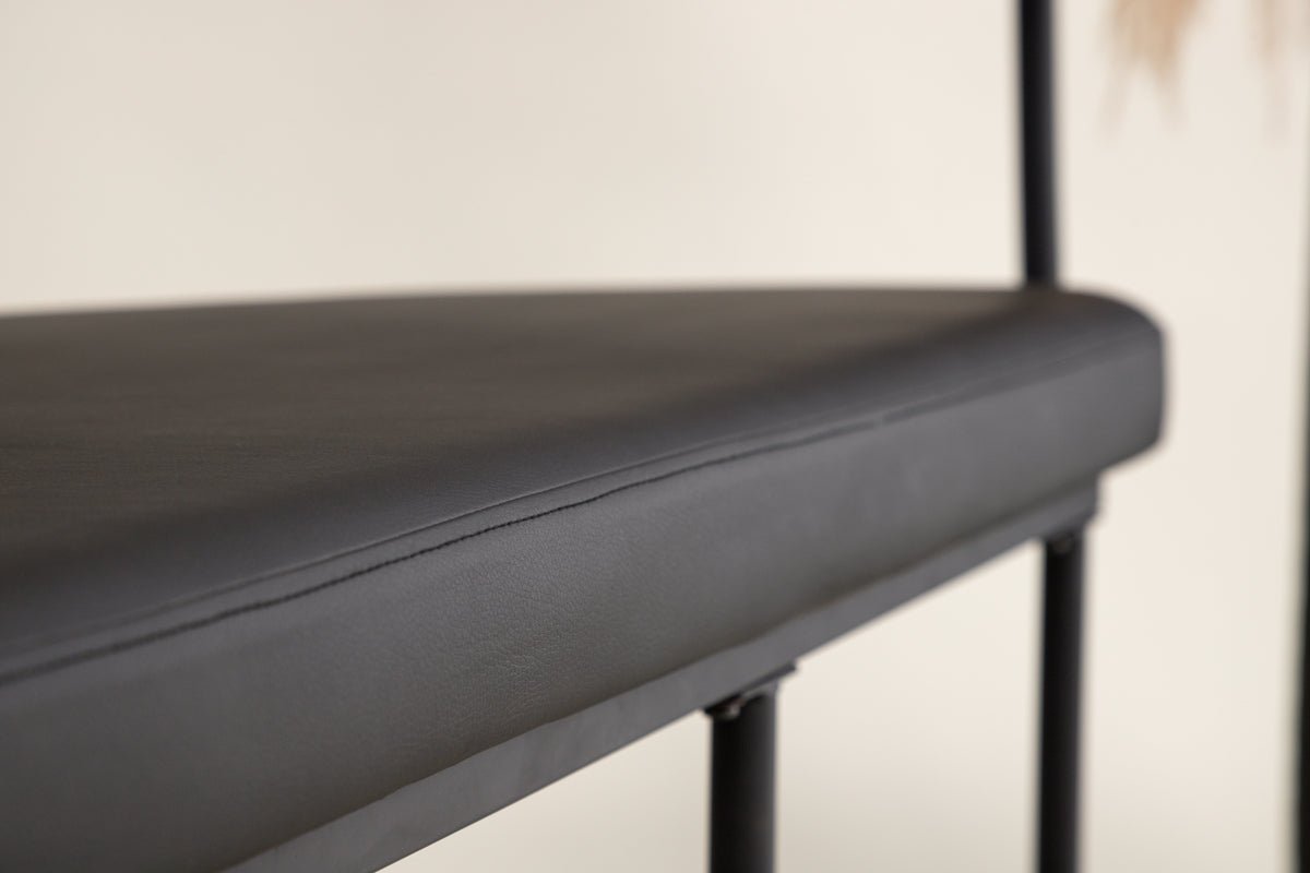 Sitzbank "Ronald" – Wahlweise mit Bouclé-Stoff oder PU-Leder