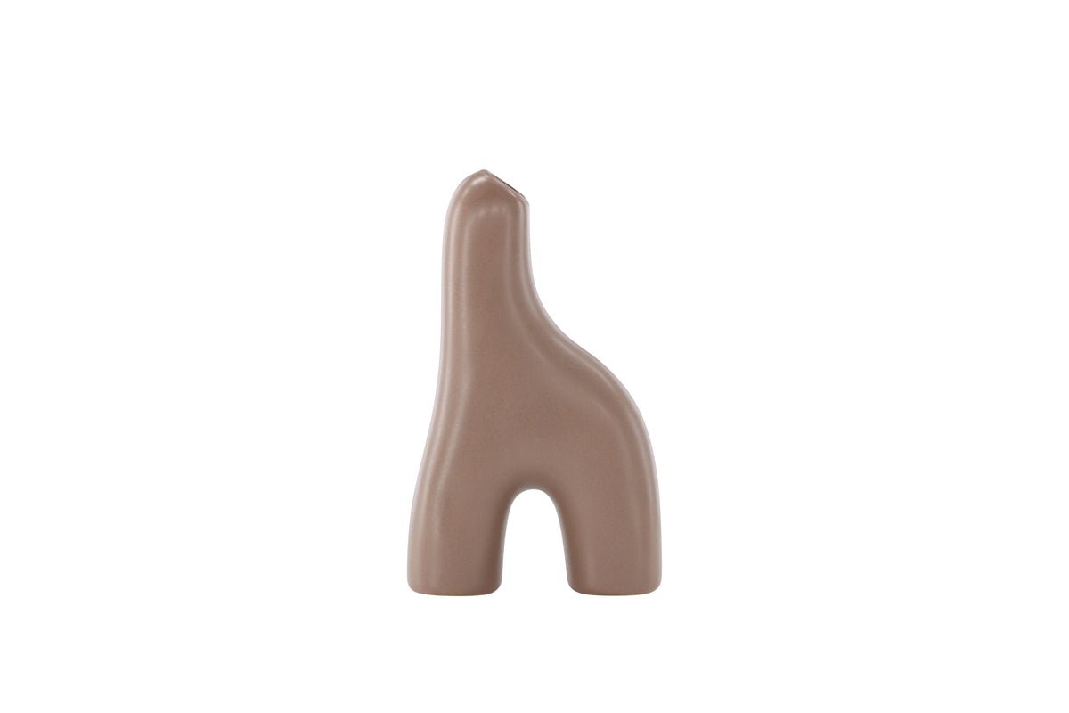 Váza Noara 16 cm – Sochársky dizajnový objekt z kameniny