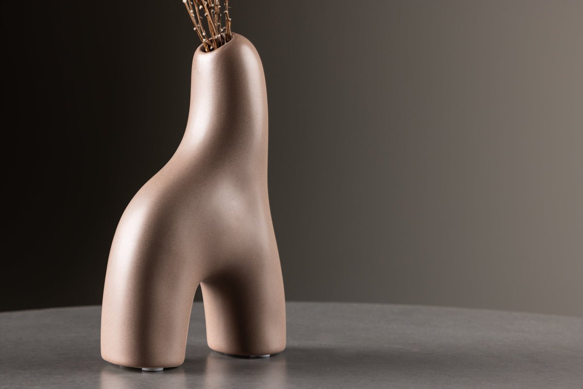 Váza Noara 16 cm – Sochársky dizajnový objekt z kameniny