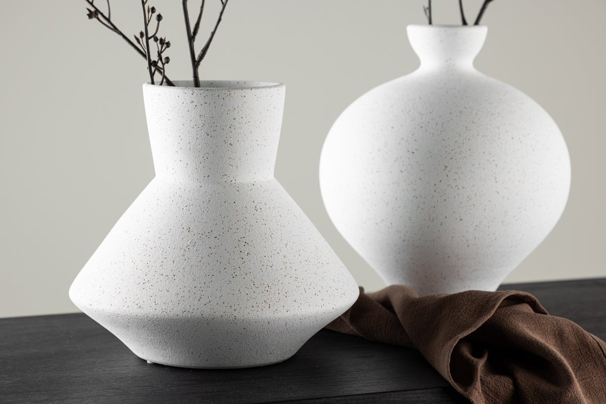 Vase Lunaris Ø22 cm – Designstück in Keramik