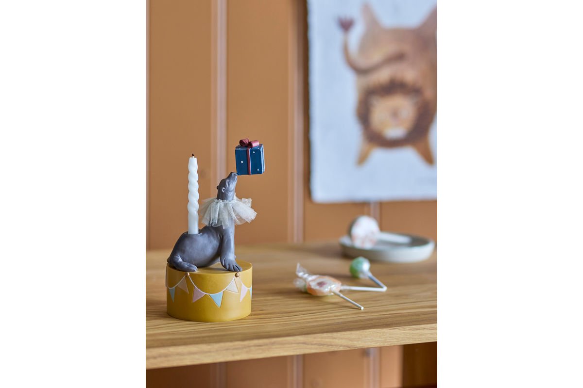 Kinder-Kerzenhalter „Happy Animals“ – Bunte Tier-Deko