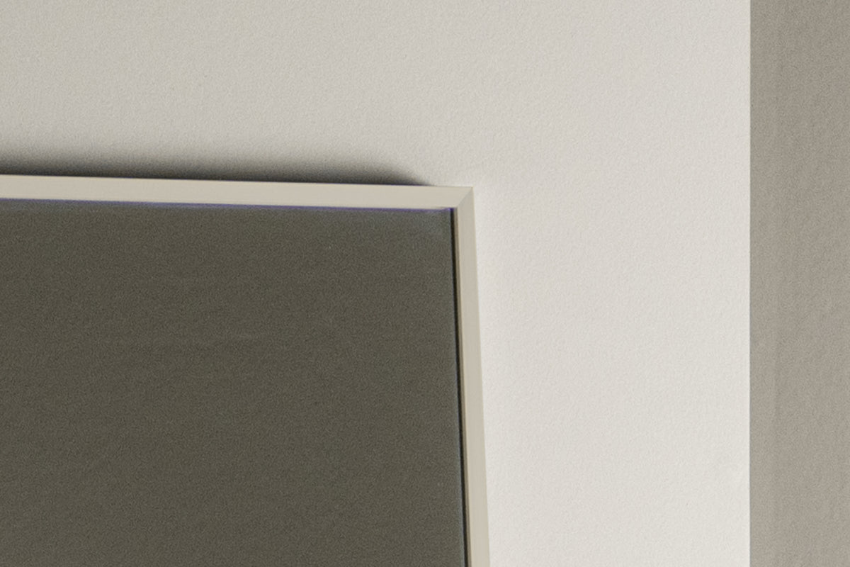 Spiegel Morini – s hliníkovým rámom v Béžovej alebo striebornej farbe