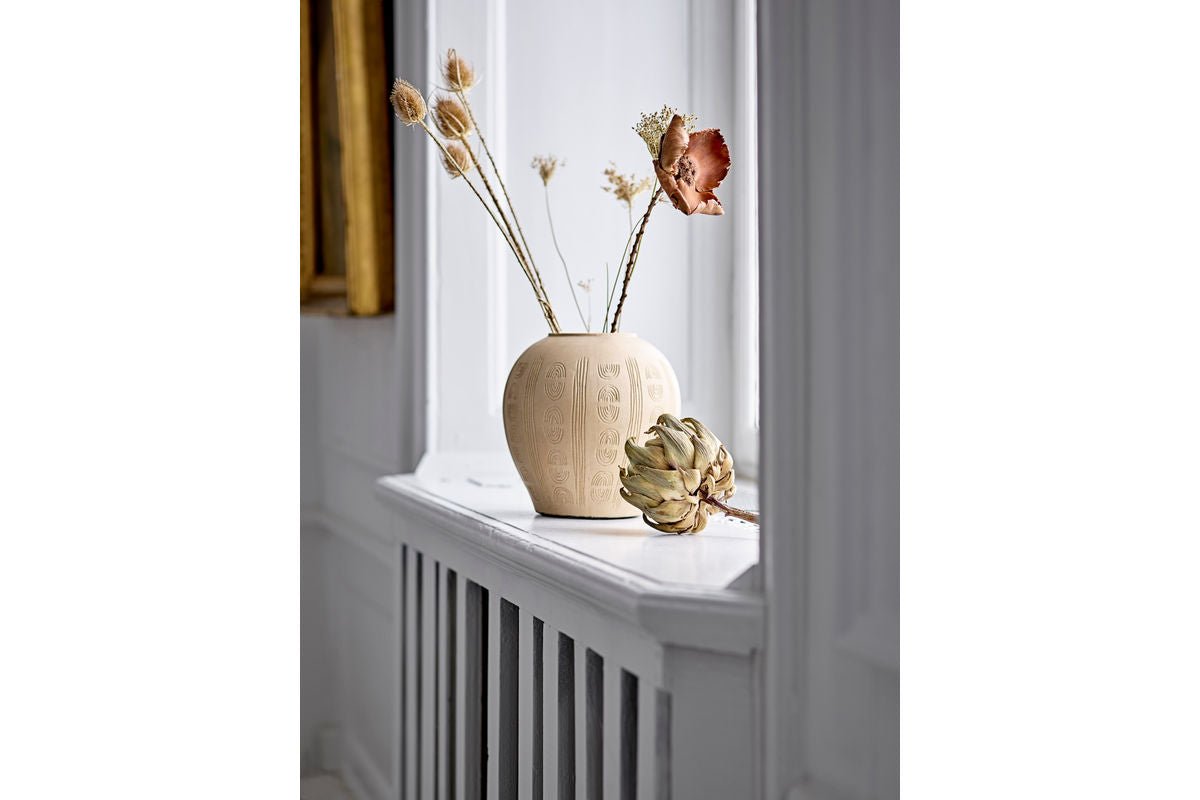 Váza "Aductu" - svetlá terakota