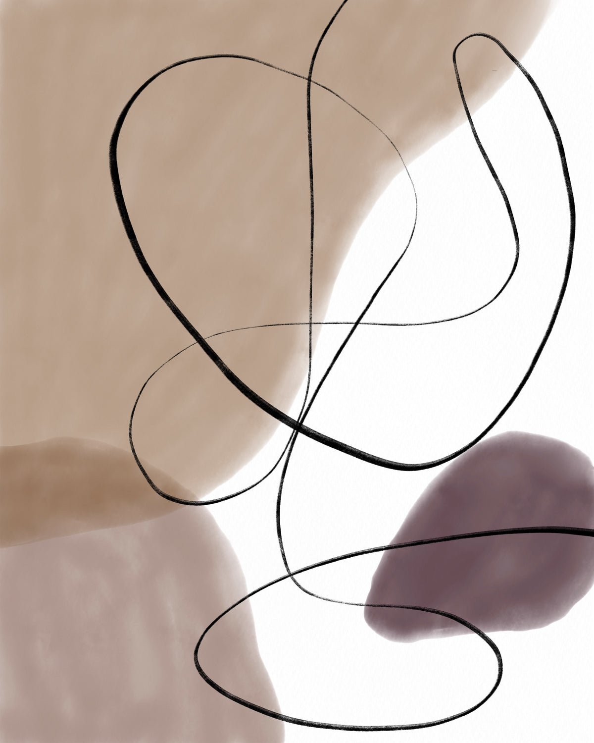 Plagát Swirl z kvalitného papiera