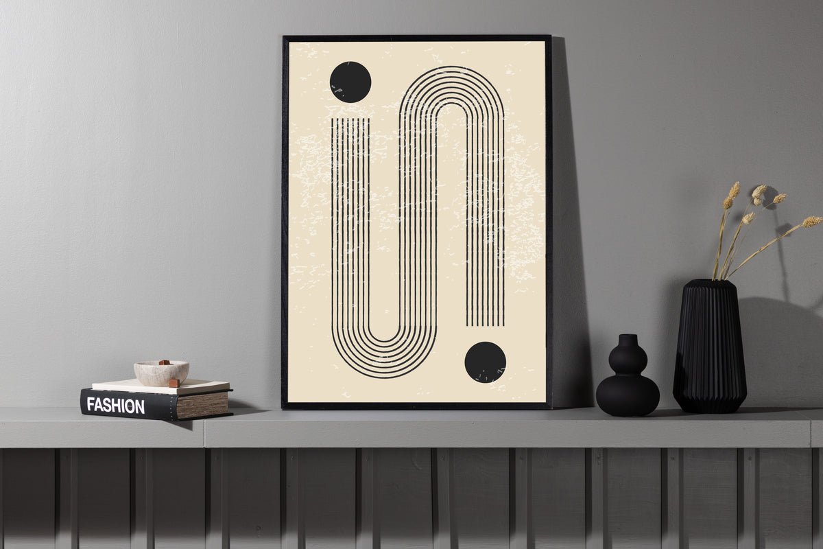 Plagát Strichpunkt z kvalitného papiera