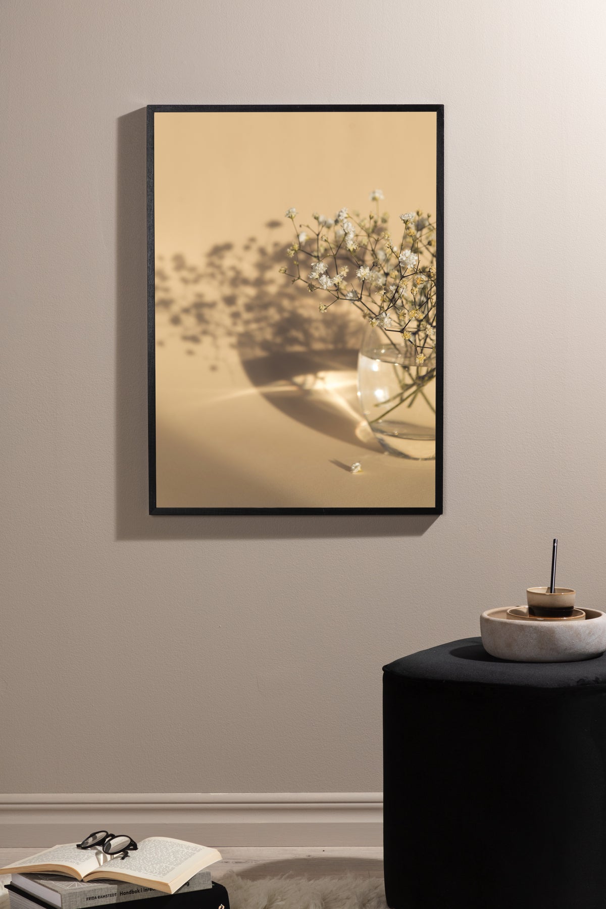 Plagát kvetinová váza z kvalitného papiera