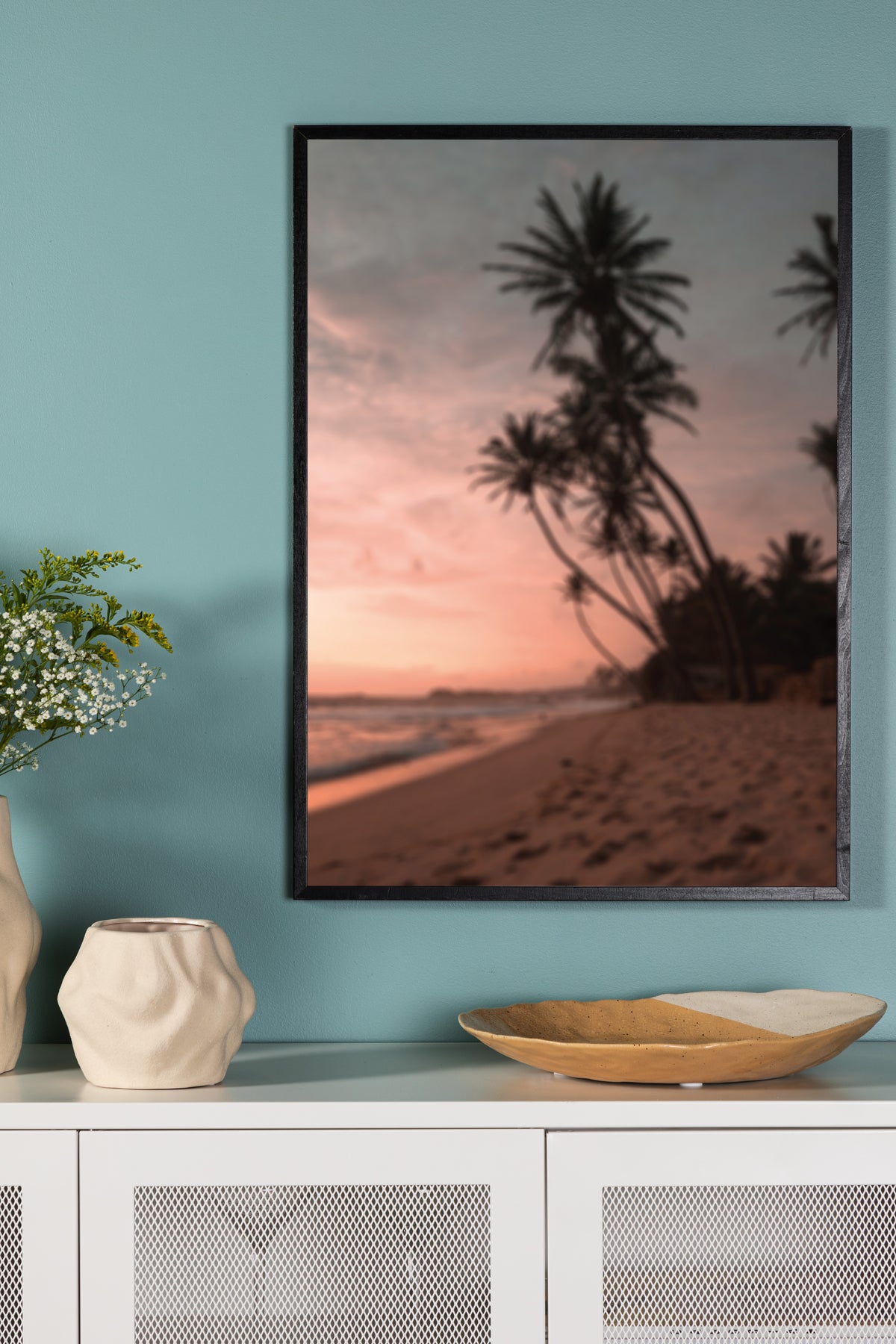 Plagát Beach z kvalitného papiera