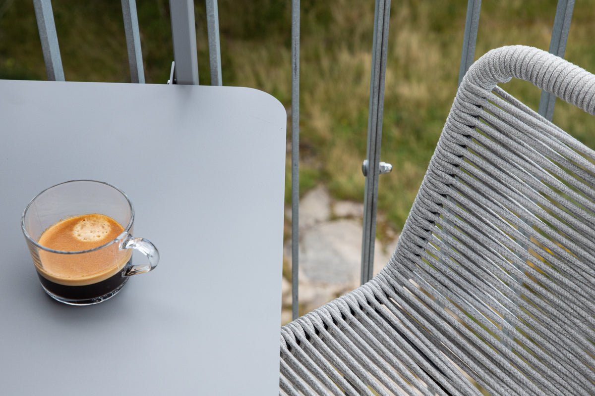 Sada 2 ks - Záhradná stolička Berry z kovu