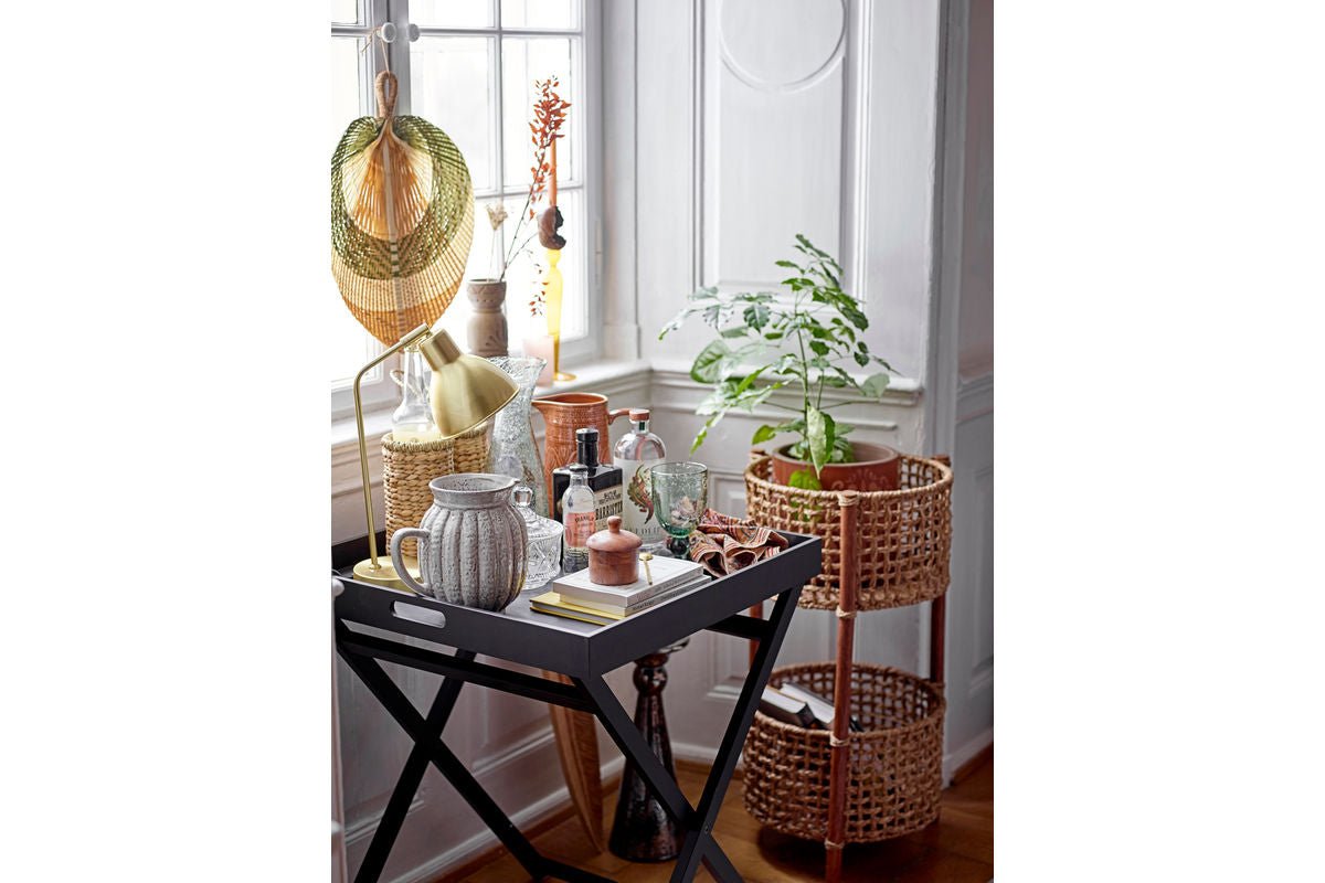 Krug Lupi – Steingut mit warmer Glasur in Braun