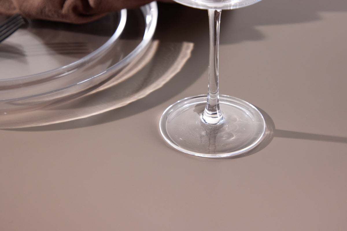 Esstisch Cavallo – Runder Tisch Ø110 cm in Dunkelbraun