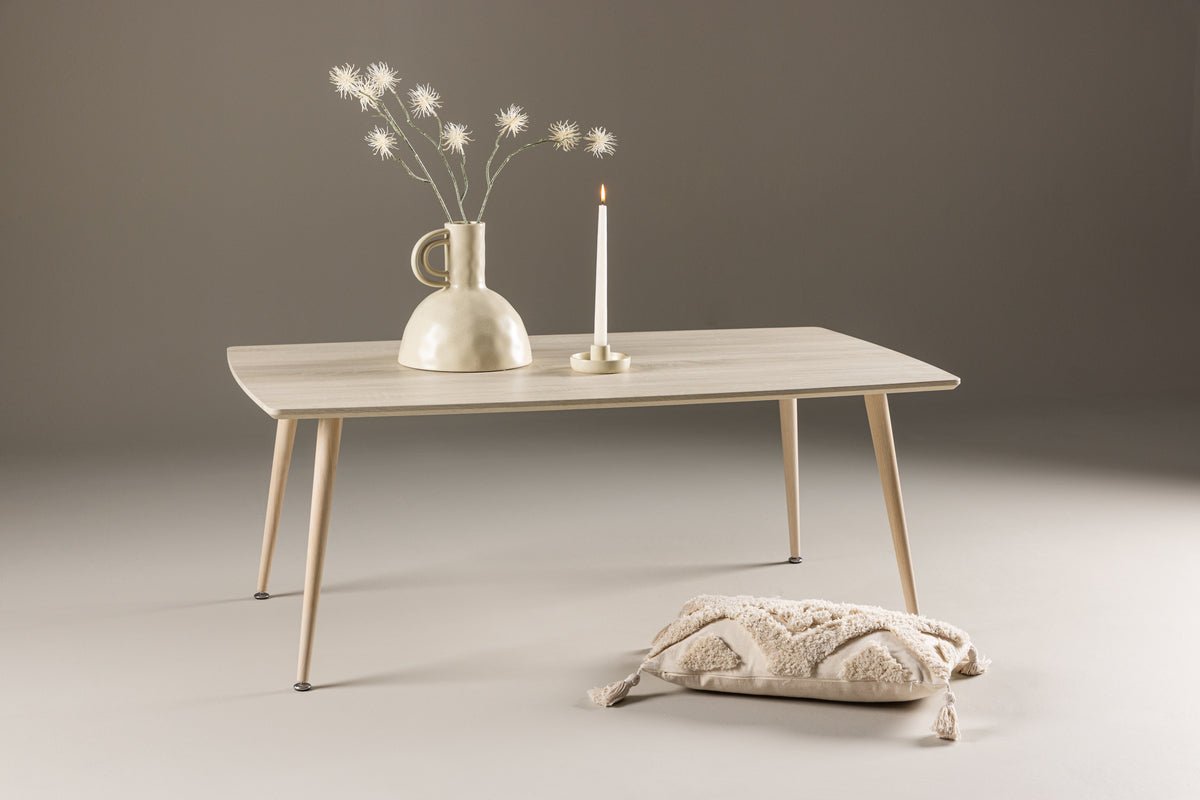 Konferenčný stolík Marvin - s bielym umývaným vzhľadom