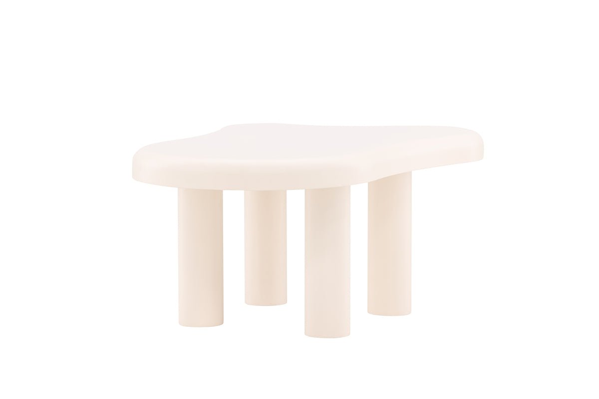 Konferenčný stolík Charlie - v krémovej farbe