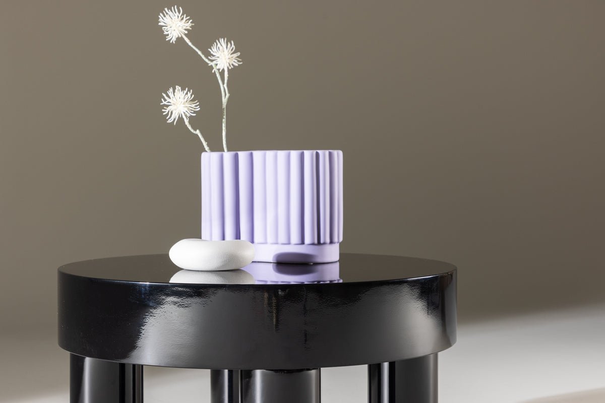 Konferenčný stolík/príručný stolík Maron - v lesklom Czarny