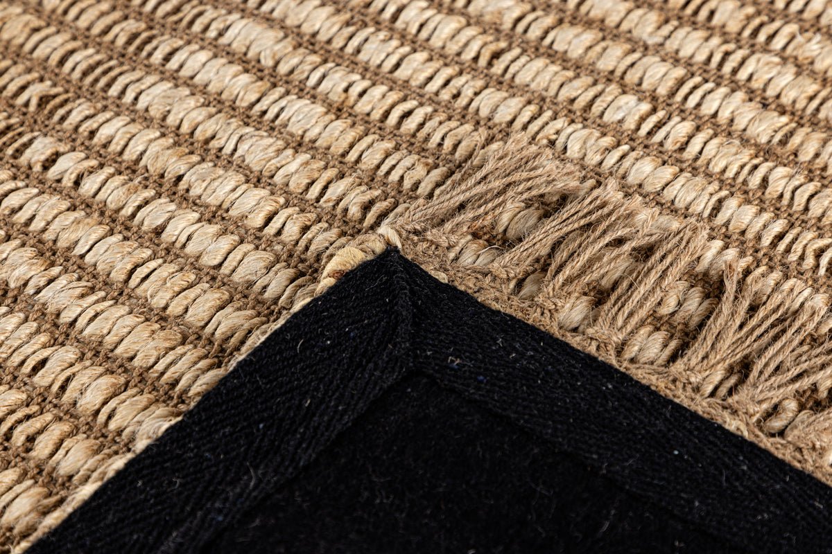 Koberec Runa – z 100 % juty v béžovej