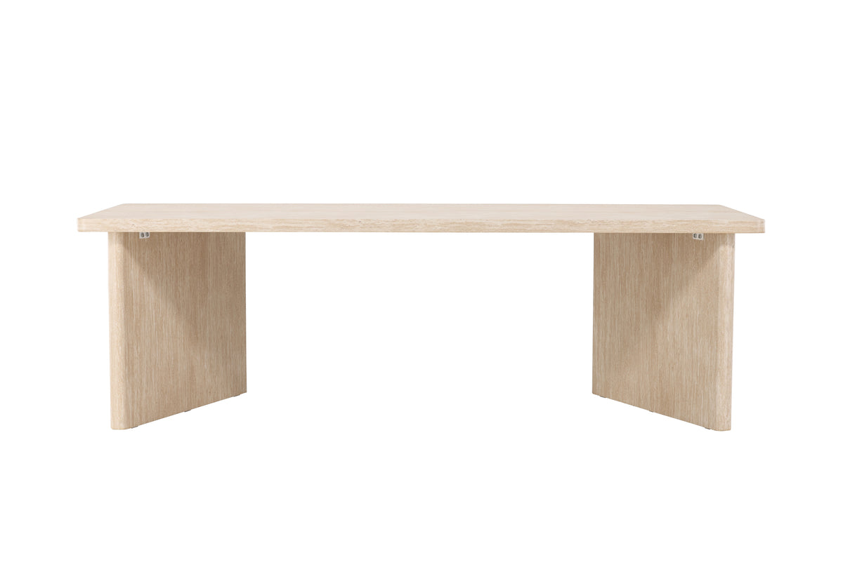 Jedálenský stôl Alenya - s jasným tvarovým jazykom a priestrannou doskou stola