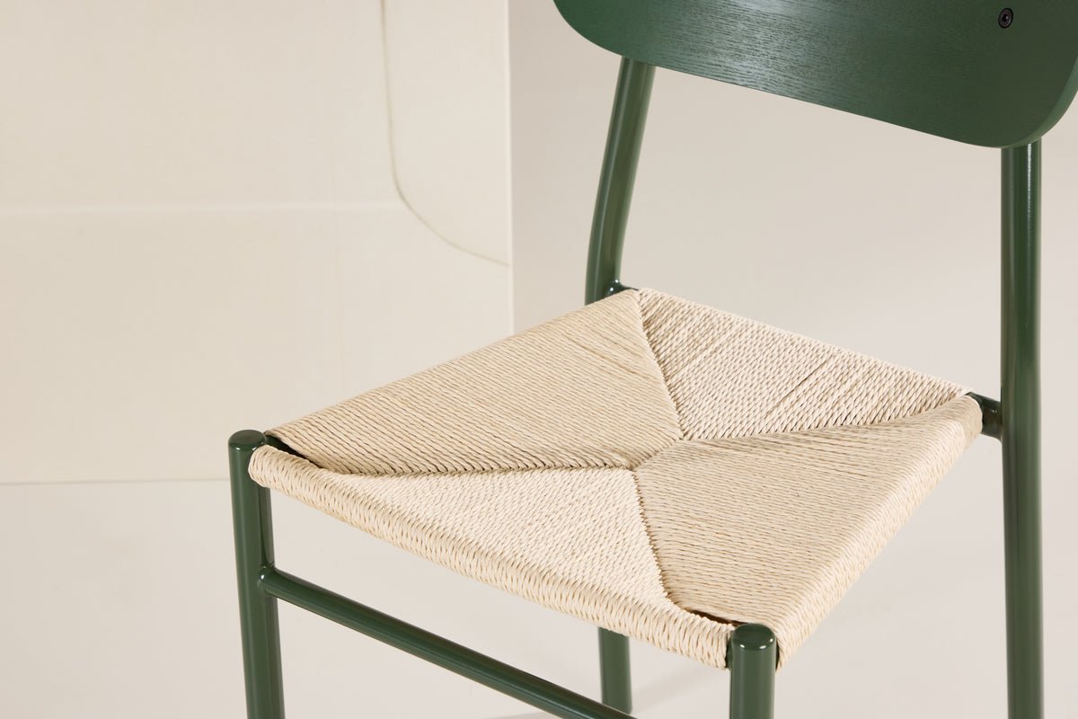 2er Set - Stuhl Pam in wahlweise Grün oder Braun