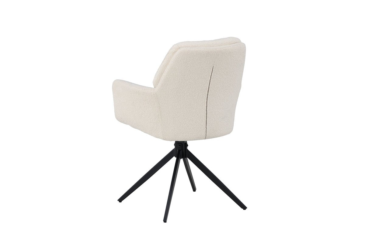 Sada 2 ks - stolička Marko ľahká na údržbu v farbách Hnedá alebo Bielá