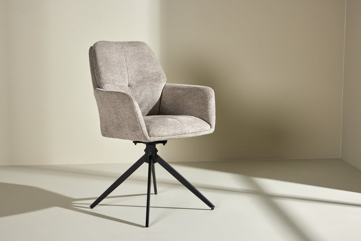 Sada 2 ks - stolička Marko ľahká na údržbu v farbách Hnedá alebo Bielá