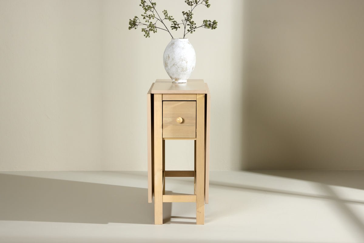 Jedálenský stôl Martha - obdĺžnikový rozťahovací jedálenský stôl natretý