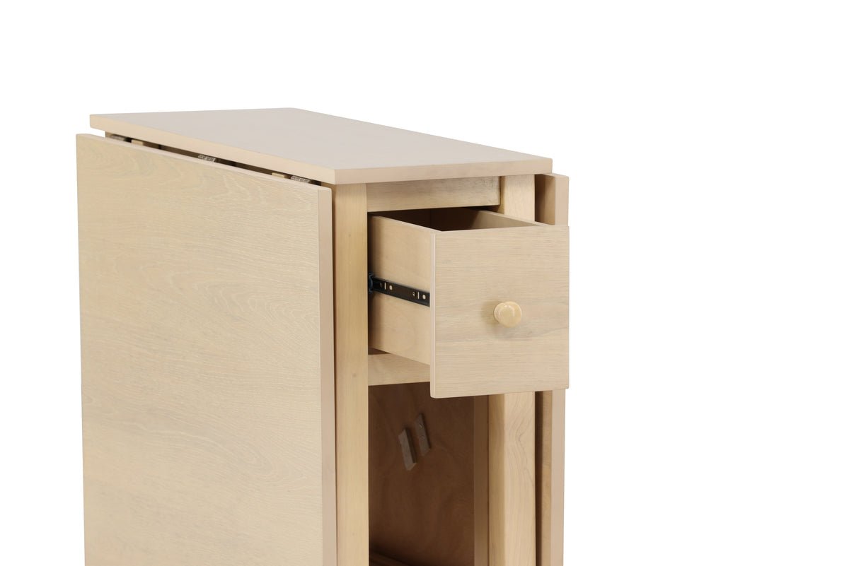 Jedálenský stôl Martha - obdĺžnikový rozťahovací jedálenský stôl natretý