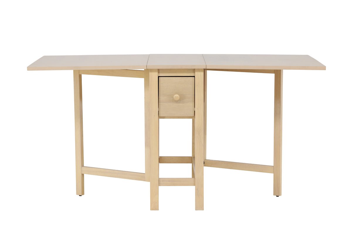 Jedálenský stôl Martha - obdĺžnikový rozťahovací jedálenský stôl natretý