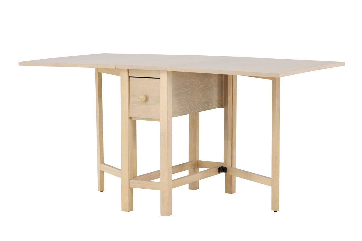 Jedálenský stôl Martha - obdĺžnikový rozťahovací jedálenský stôl natretý