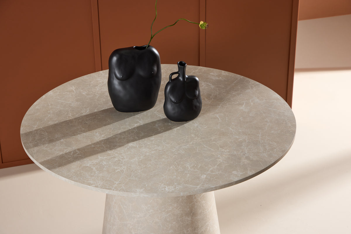 Jedálenský stôl Yarra - okrúhly jedálenský stôl v škandinávskom štýle