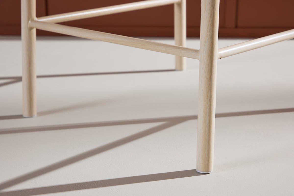 Barhocker Savannah - mit einer Sitzfläche aus Natur-Seilgeflecht