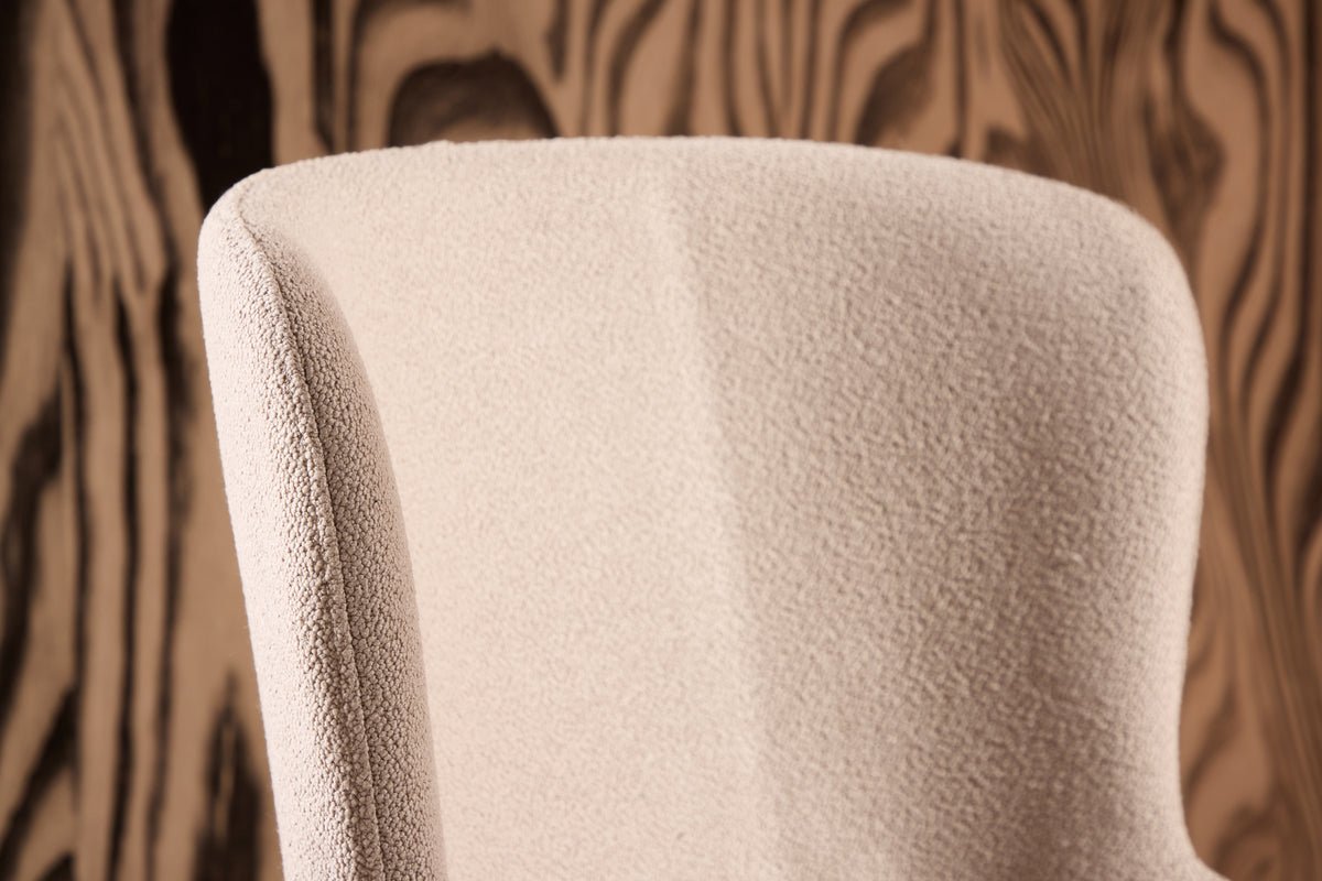 Sada 2 ks - stolička Marie s poťahom z bouclé látky