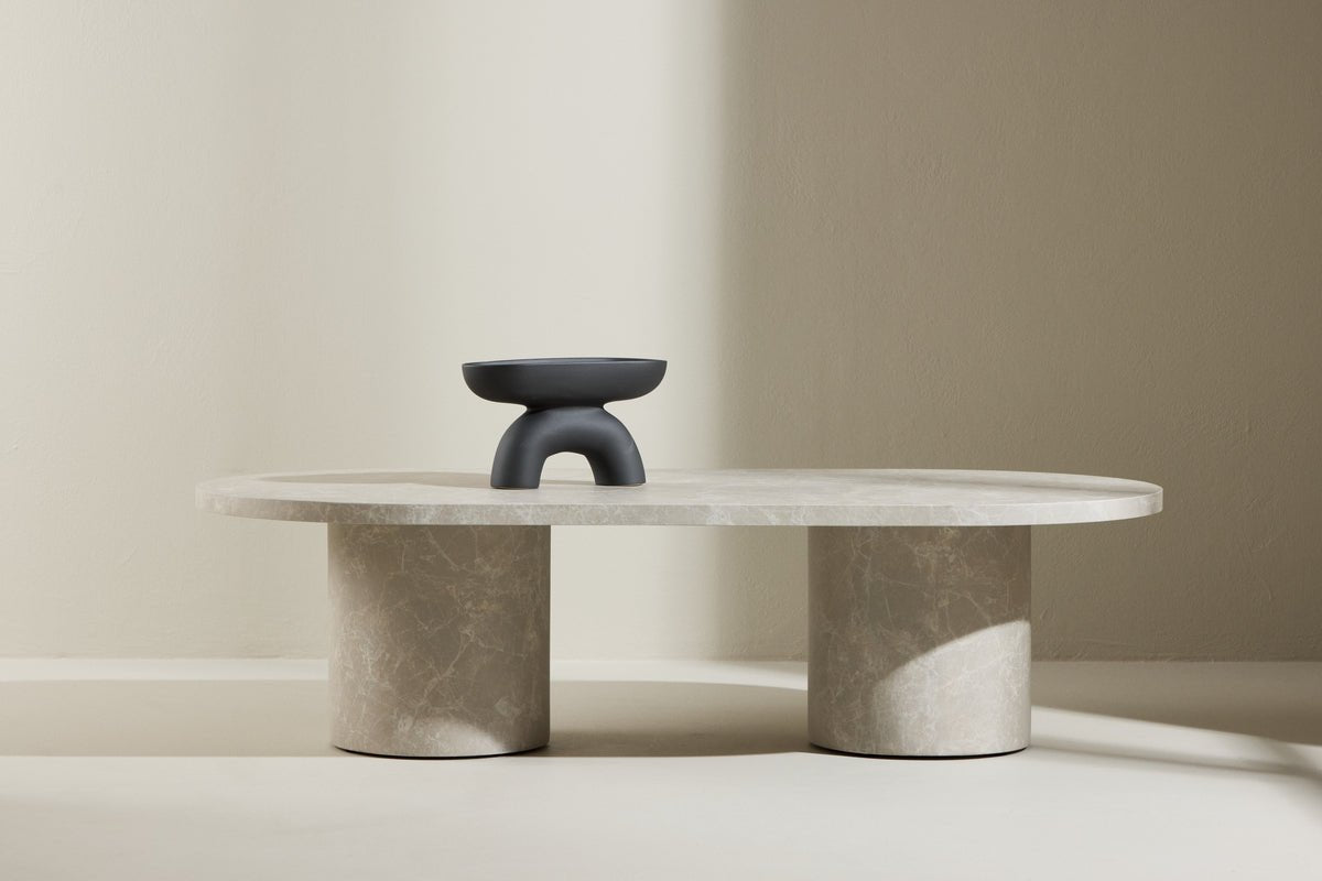 Konferenčný stolík Karito - v mramorovom vzhľade