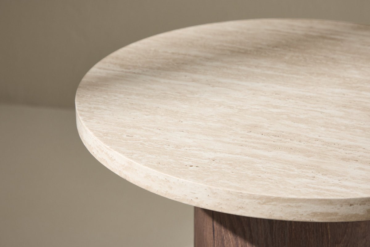 Konferenčný stolík/príručný stolík Benora Mini - v drevenom vzhľade