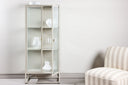 Komoda/vitrína Lenora – Béžová, moderná a elegantná s retro akcentom
