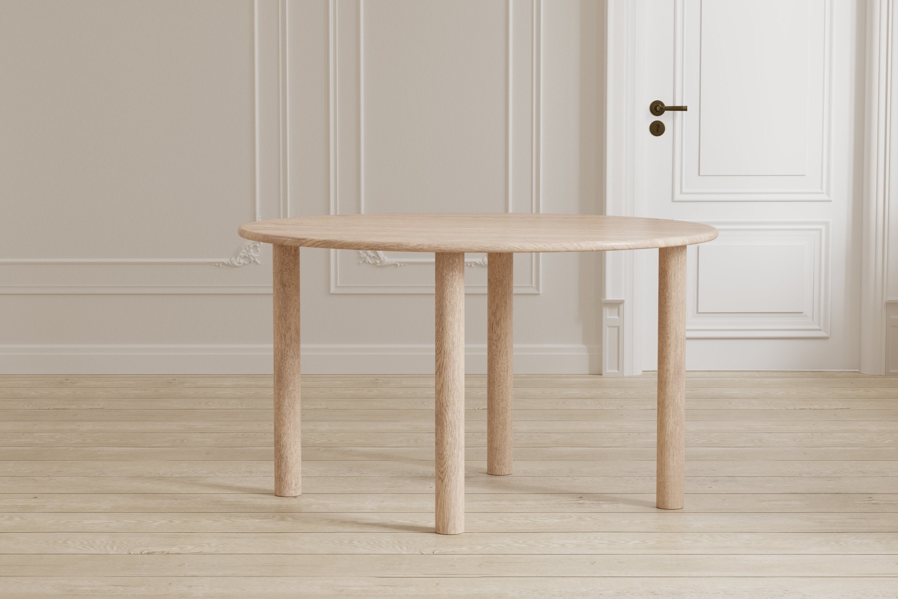 Jedálenský stôl Uvella - Oválny stôl v prírodnom vzhľade