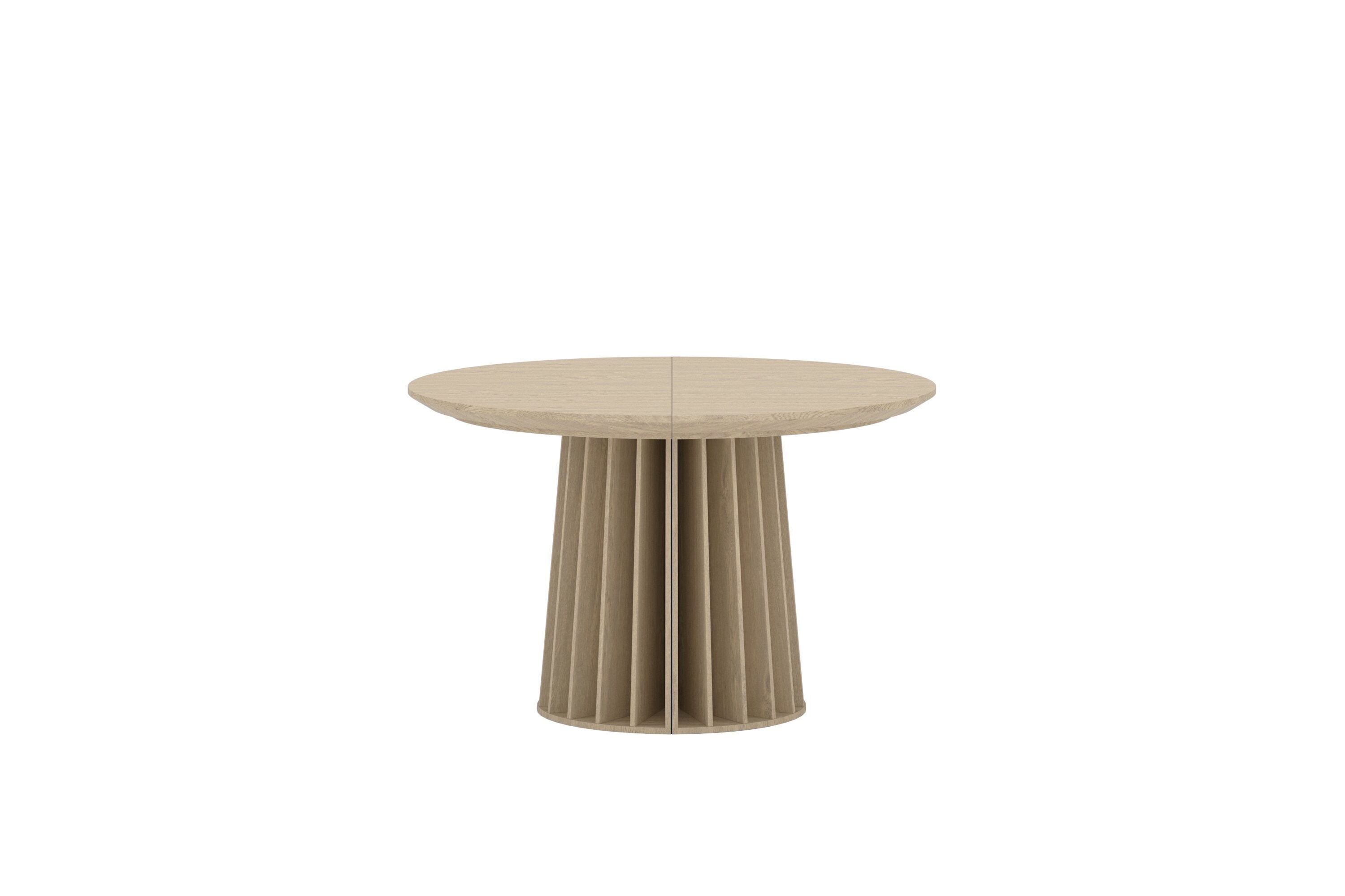 Esstisch Varelo - Runde Form in Naturoptik