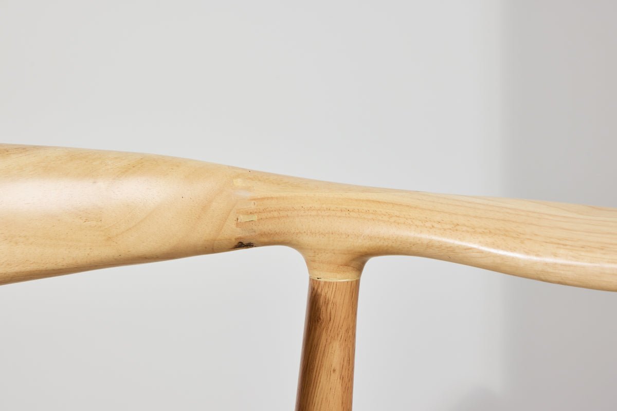 Sada 2 ks - Stolička Leli z gumovníkového dreva a lanového pletenia