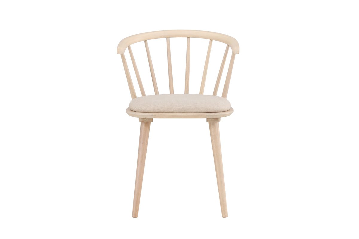 2er Set - Stuhl Ballado mit fest vernähtem Sitzkissen