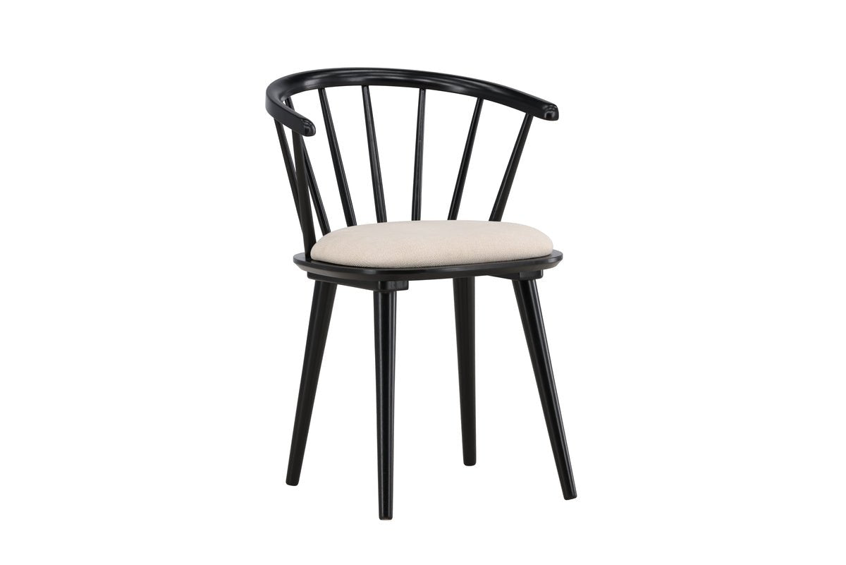 2er Set - Stuhl Ballado mit fest vernähtem Sitzkissen