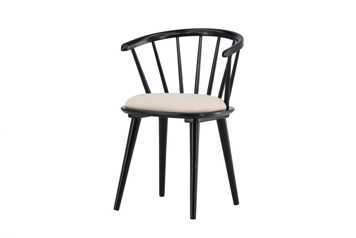 2er Set - Stuhl Ballado mit fest vernähtem Sitzkissen