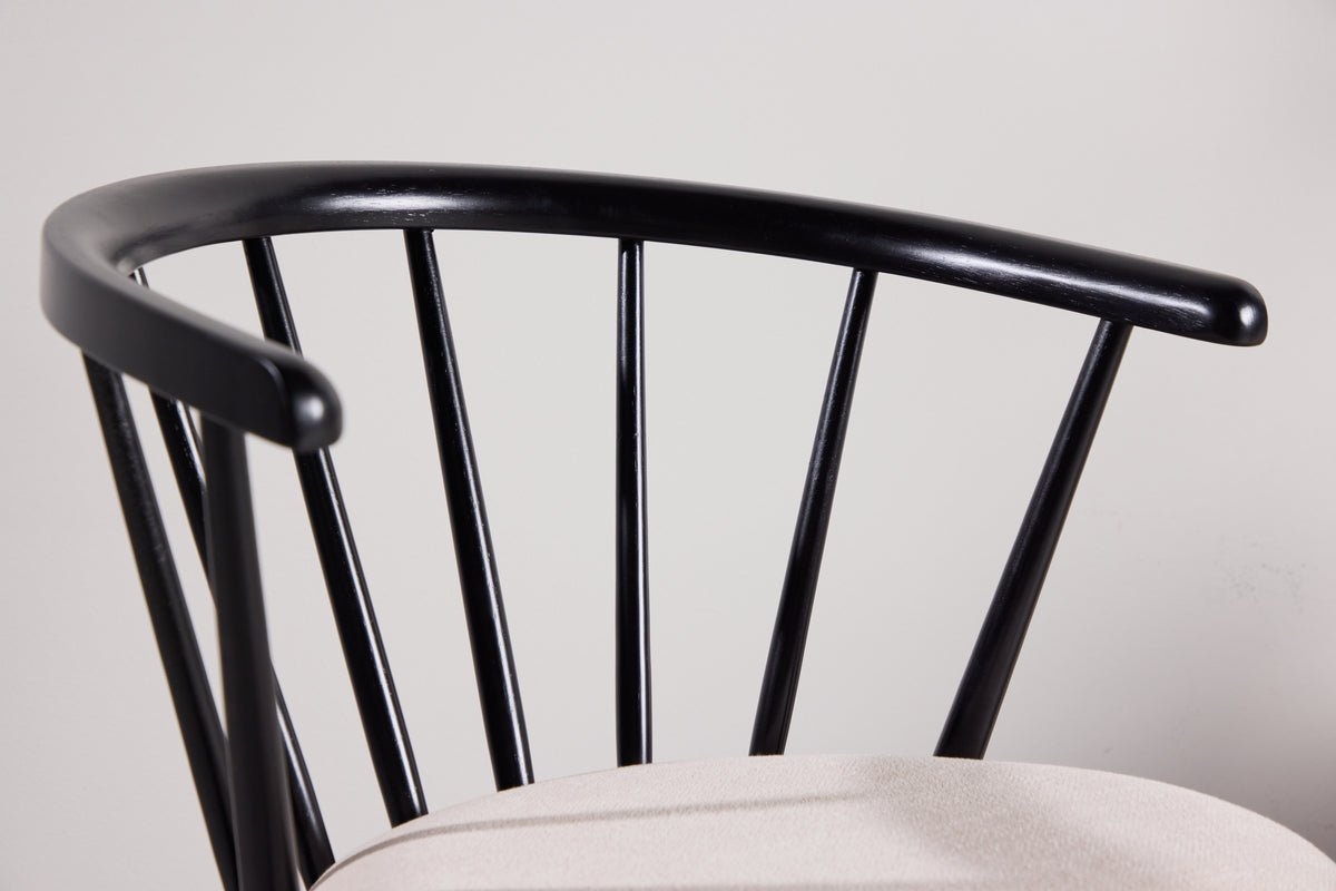 2er Set - Stuhl Ballado mit fest vernähtem Sitzkissen