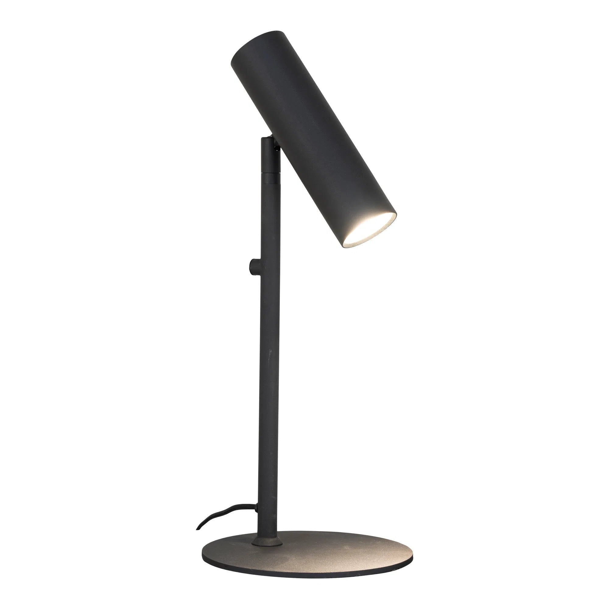 Stolná lampa „Lazaro“ – kovový akcent v čiernej alebo zlatej farbe