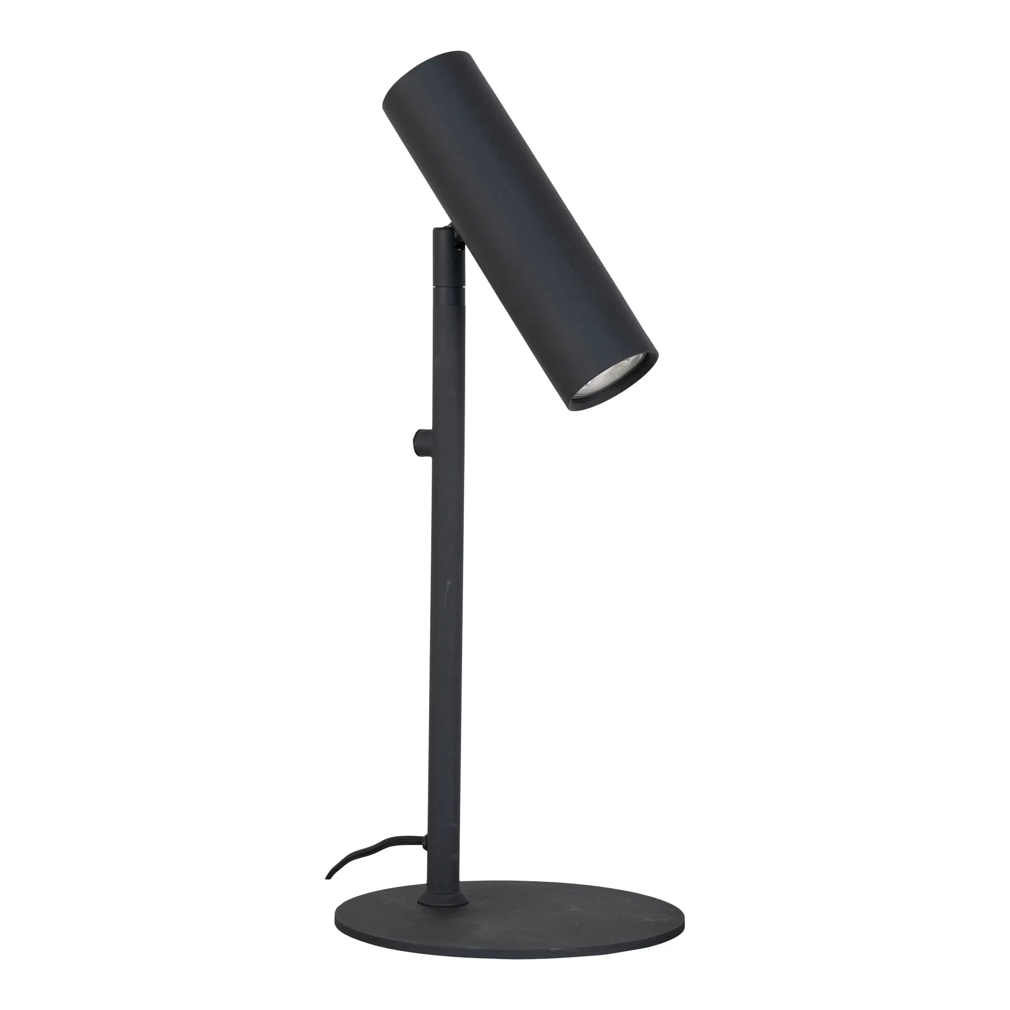 Stolná lampa „Lazaro“ – kovový akcent v čiernej alebo zlatej farbe