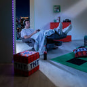 Herné kreslo Minecraft CraftStation – nastaviteľné s opierkou na nohy, podrúčkami a výsuvom na klávesnicu