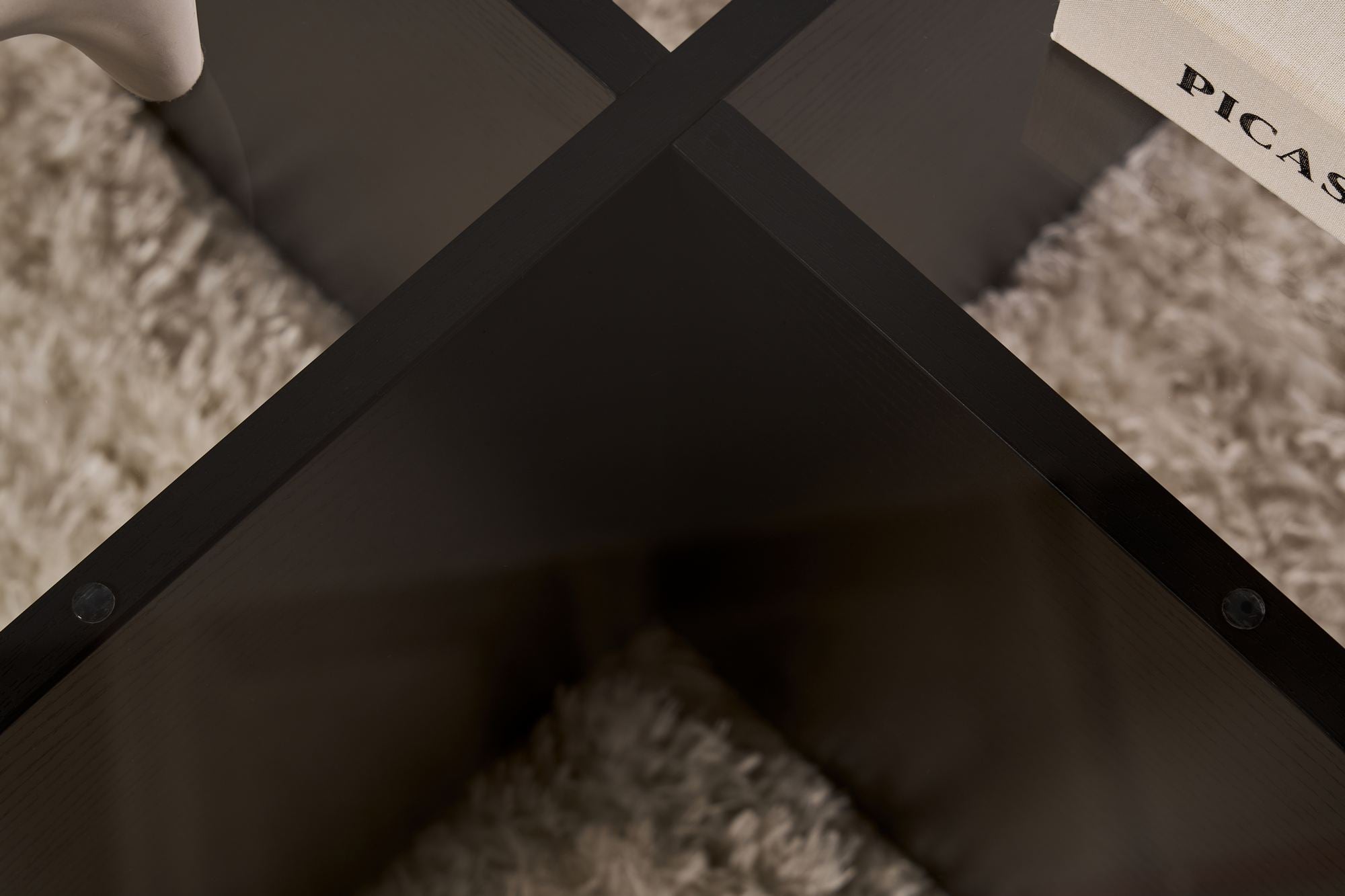 Konferenčný stolík Rovida - s okrúhlou sklenenou doskou v 2 variantoch